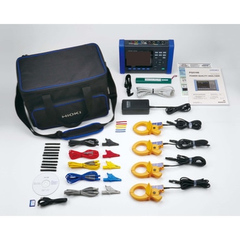 带 600A 传感器（4 个单元）的电能质量分析仪及其他配件。HIOKI（日置电机）52595910